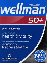 Wellman Vitabiotics 50+ Advanced Vitamin and Mineral Supplement 30 Tablets